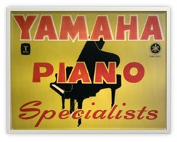 Yamaha Piano Specialsts Framed
