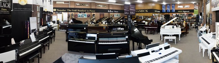 Front Piano Showroom